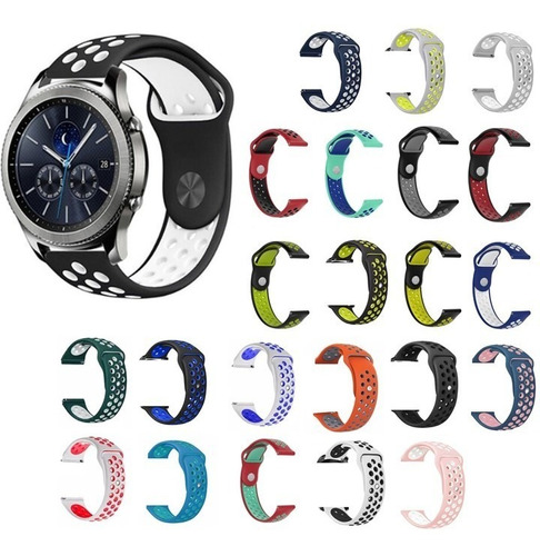 Pulsos Bandas Para Samsung 22mm S3, Galaxy Watch 46, Huawei