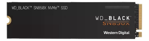 Disco Sólido Ssd Interno Western Digital Wd Black Sn850x Wds