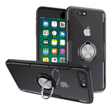 Capa Para Apple iPhone 7 Plus / iPhone 8 Plus Carbon Clear