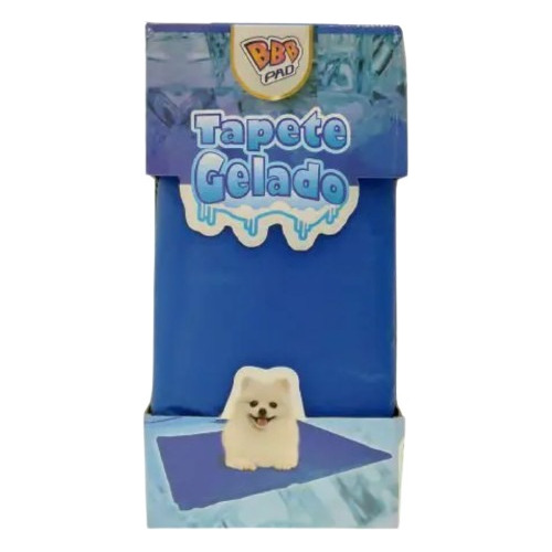 Tapete Gelado Fresquinho Calor Pet Cachorro Gato 50x40