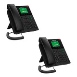 Telefone Ip Voip 6 Contas Sip Poe C/ Display V5501 Intelbras