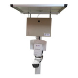 Kit Monitoramento Rural Solar Sem Fio Speed Dome Ezviz C8c