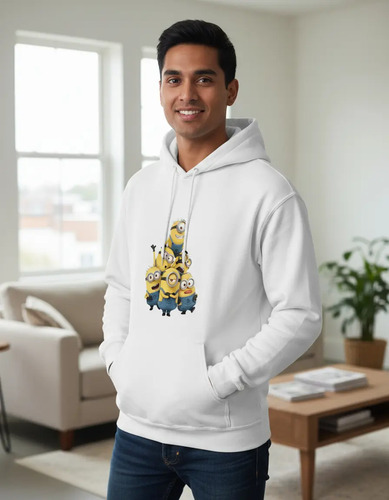 Sudadera Con Gorro Minions