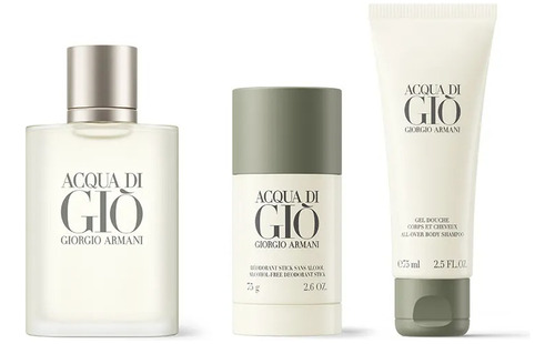 Set Armani Acqua Di Gio Edt 100ml Premium