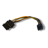 Cable Adaptador Poder 2x Sata 15pin A Pci Express 8pin 