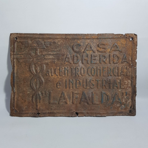 Antiguo Cartel La Falda Córdoba Comercio Ind 1920 Mag 62206