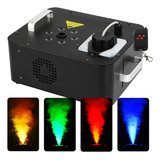  Máquina De Fumaça 110 Volts Com 1200w Rgb Lky6 Festa Djs