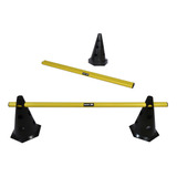 Barreira De Salto Com Cone 24 Cm Muvin Ajustável Treino