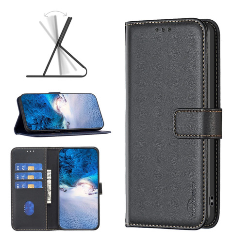 Funda De Piel Cards Solt Wallet Para Xiaomi Pocket Bag