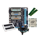 Kit Upgrade Intel Core I7 Placa Mãe H61 16gb Ddr3 Ssd 240gb