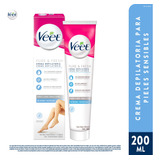 Crema Veet Pure Piel Sens 200ml - mL a $141