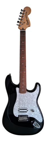 Fender Squier Deluxe Stratocaster Custom Tom Delonge Black