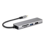 Adaptador Usb C Hdmi 5 En 1 Tipo C Hub Multipuerto Usb 3.0