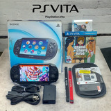 Sony Psvita Fat 128gb Buenas Condiciones Juegos + Accesorios