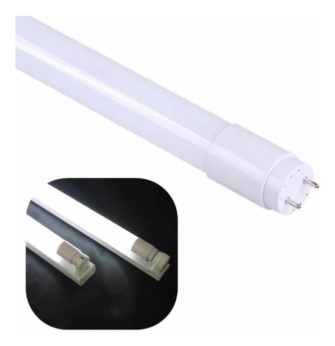 16 Lâmpadas Tubular T8 13w Led 90cm Bivolt Branco Frio 6000k