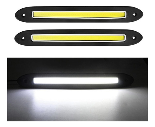 Tira Led Cob Recta Flexible Auto Moto 12v Jetta Italika 1par