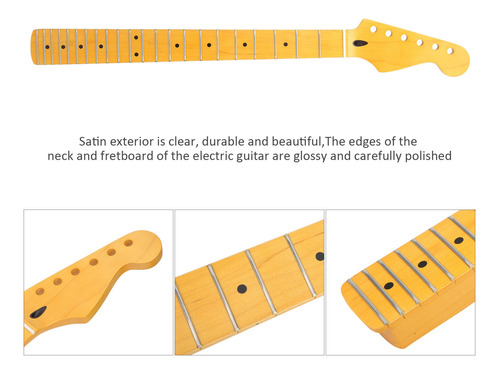 Guitarra Eléctrica Mástil Canadian Arce 22 Trastes Instrume