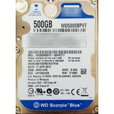 Disco Duro Interno Western Digital Wd Scorpio Blue 500gb