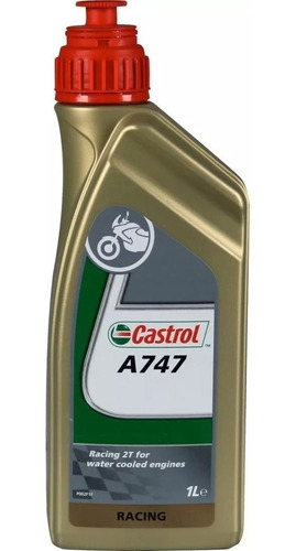 Aceite Castrol A747 %100 Sintetico 2t Competicion Fas Motos!