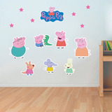 Vinilo Decorativo Peppa Pig Pared Infantil 