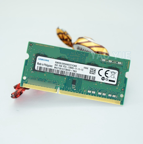 Memória Ram Samsung Ddr3 L Sodimm 8gb 1333mhz Para Notebook