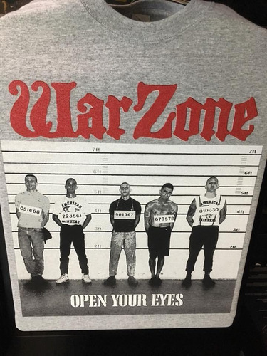 Warzone - Open Your Eyes - Gris - Hardcore Punk / Metal - Po