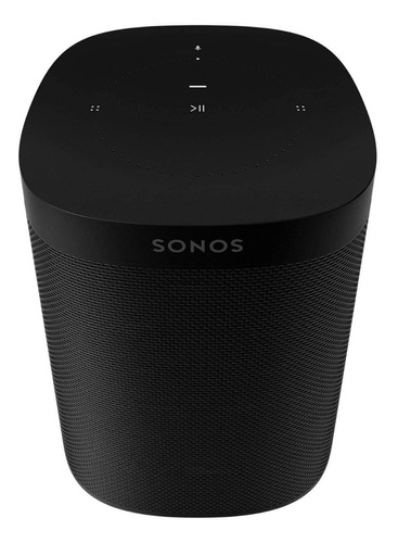 Parlante Inteligente Sonos One Gen 2 Con Asistente Virtual Google Assistant Black 100v/240v