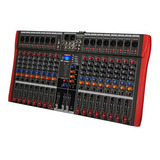 Consola De Sonido Profesional 16 Canales Con Bluetooth Y Efe