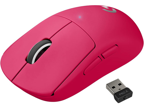 Logitech G Pro X Superlight Mouse Gamer Wireless Color Rosa