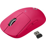 Logitech G Pro X Superlight Mouse Gamer Wireless Color Rosa