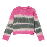 Sweater Algodon Niña Wanama Kids Dye Tee Girls Teñido