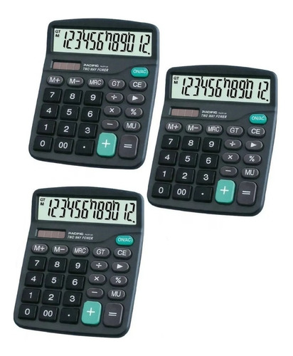 X3 Calculadora De Escritorio Calculadora Kadio Oficina