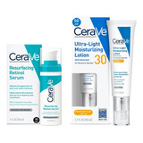 Cerave Retinol Resurfacing + Hidratante Ultra Ligero Spf 30 