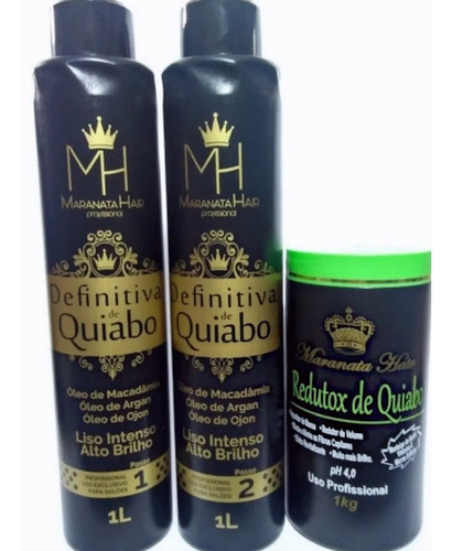 Definitiva De Quiabo Maranata Hair E Redutox De Quiabo 