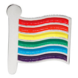 Pin Broche Metálico Zab, Diseño De Bandera Orgullo Lgbtiq+