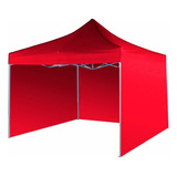 Toldo Plegable 3x3 Acero Reforzado Y Paredes 100%impermeable