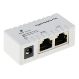 3 Gigabit Power Over Ethernet Poe Inyector Dc 12v-52v Para