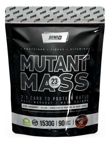 Mutant Mass Ganador De Peso 1530 Gr Chocolate Suizo Star Nutrition