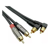 Cable Rca Audio 0.75 Mt,hifi Cobre Ofc Conectores  In Y Out