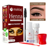 Henna Tinte Perfilador Para Cejas Tintura Makiaj Brasil 