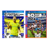 Bomba Patch 2024 + Efootball 2024 New Patchs Playstation 2