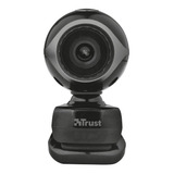 Camara Web Exis Con Microfono Integrado Black Trust Sku:1700