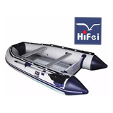 Bote Inflable Piso De Aluminio Y Quilla Inflable Hifei 3.80m