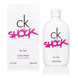 Ck One Shock Dama 200ml Edt - Perfumeria Bien Fresh