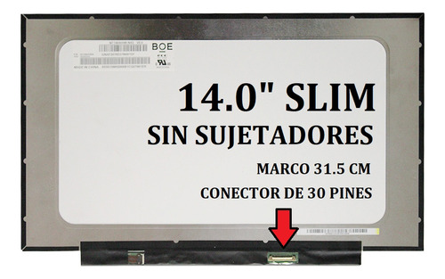 Pantalla 14.0 14-cf2512la 14-ck0001la 14-ck0003la B140xtn07