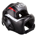 Venum Elite Iron Headgear - Negro/rojo - Talla Única