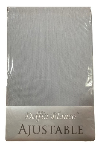 Sabana Ajustable Delfin Blanco 150h Mix Twin Size 100x200cm