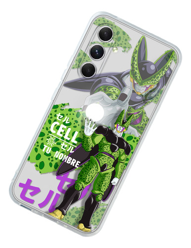 Funda Para Galaxy Dragon Ball Z Cell Con Personalizacion