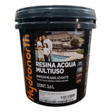 Resina Acrílica Multiuso Base Água Incolor 3,6 Lts Hydronort Acabamento Fosco