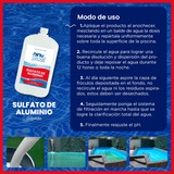 Floculante Clarificante Sulfato Liquido Ninu 4 Litros